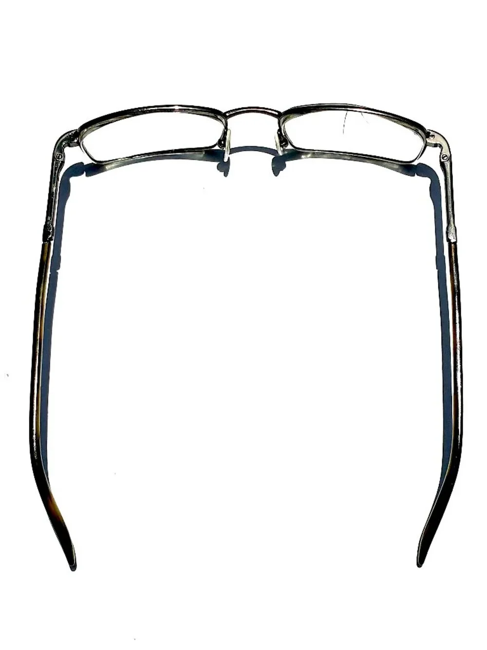VTG Gucci GG1741 9B9 Eyeglass Frames, Gunmetal with Case, Italy